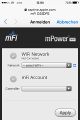 Captive Portal - select WiFi Network / mFi Account