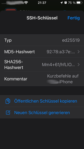 Datei:Apple Shortcut, SSH Key.png