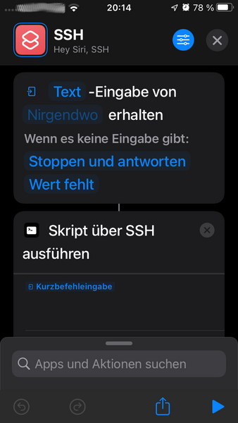 Datei:Hey Siri SSH Befehl Teil 1.png